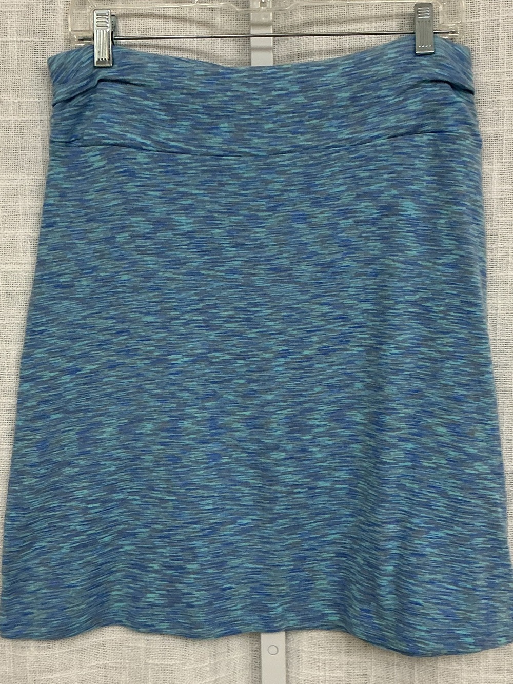 Columbia Blue and Teal Space-Dye Skirt